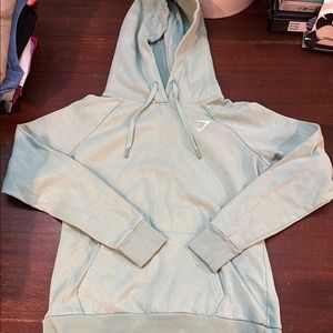 Gymshark womens Pale Green Hoodie
